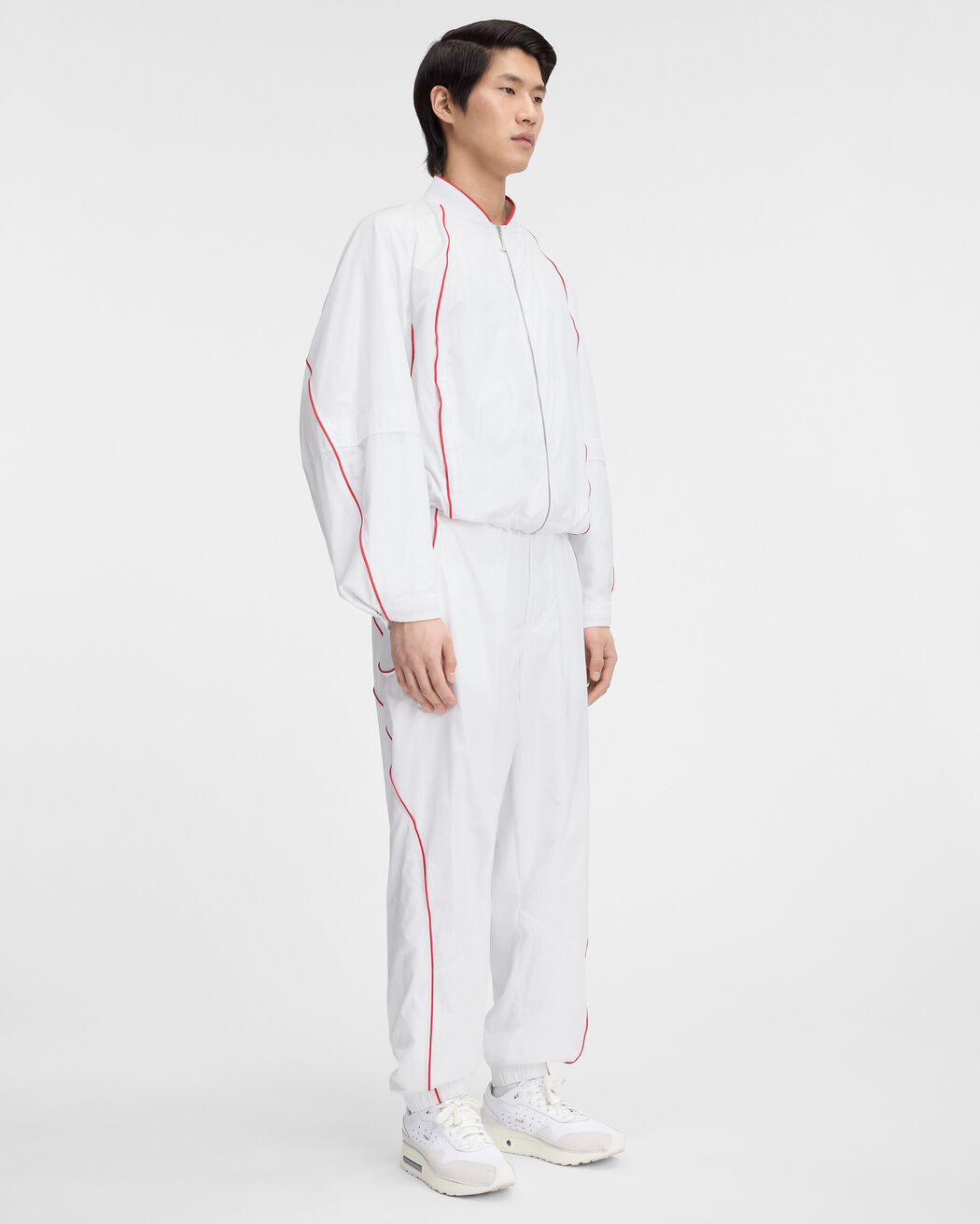 The JACQUEMUS+NIKE track jacket the jacquemus nike track jacket