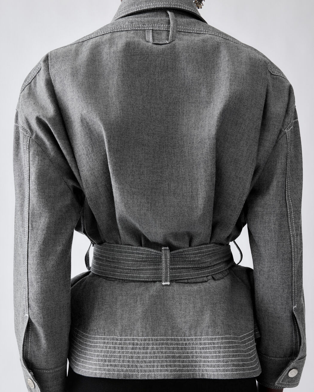 The Cabana de-Nîmes denim jacket jacquemus the cabana de n mes denim jacket