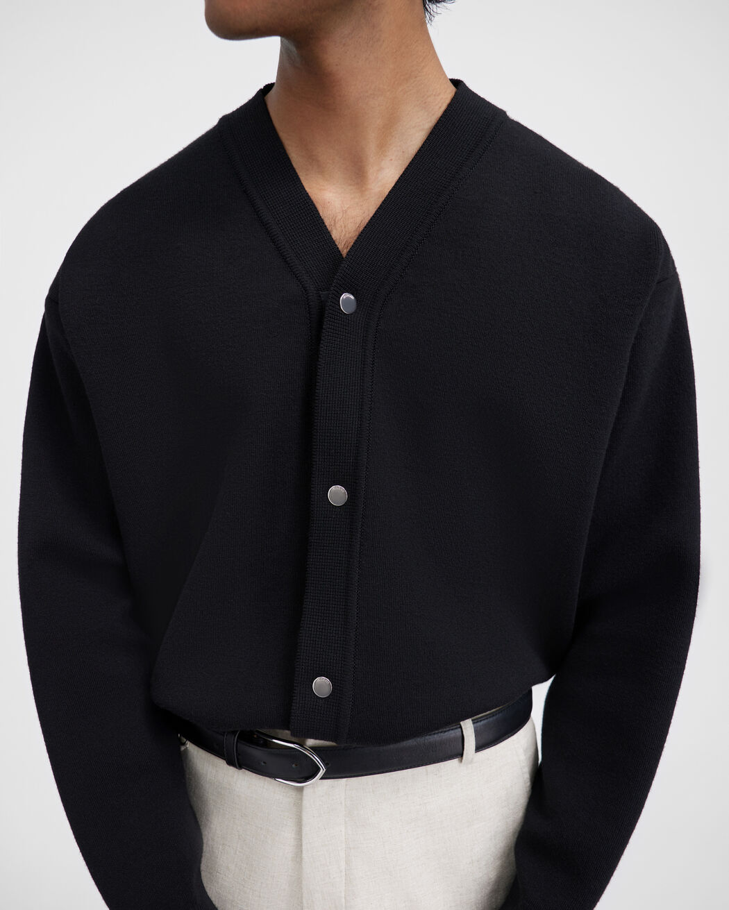 The buttoned cardigan jacquemus the buttoned cardigan
