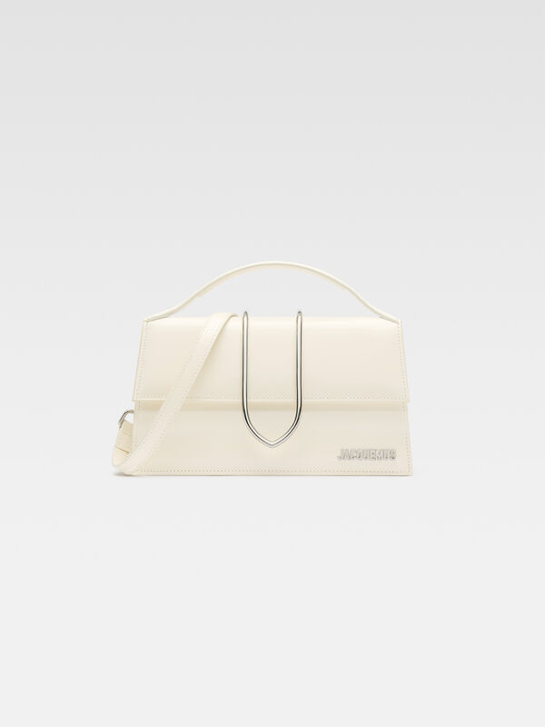 The large Bambino حقيبة jacquemus the large bambino حقيبة