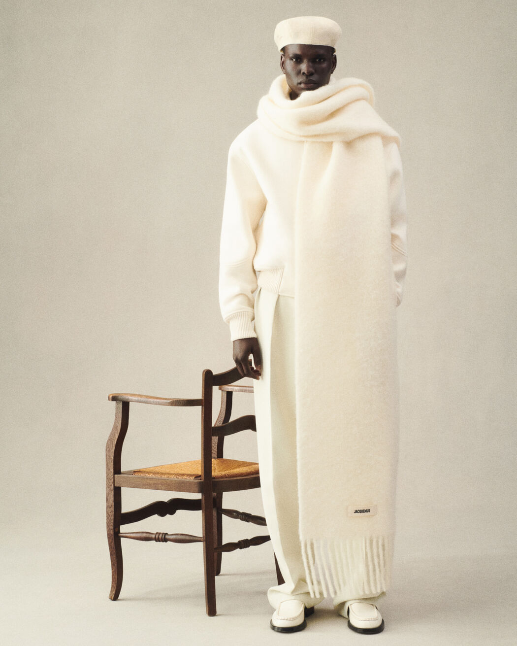 The Carro scarf jacquemus the carro scarf