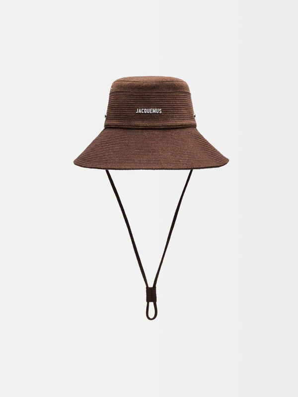The De-N�mes Denim Bucket Hat jacquemus the de n mes denim bucket hat
