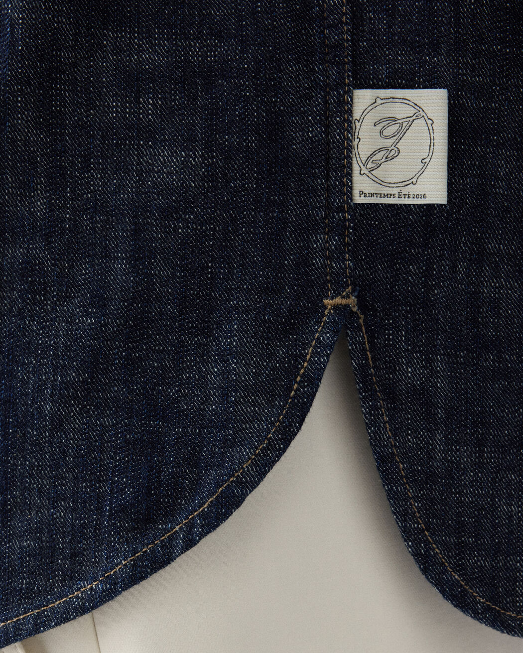 The Simon de-Nîmes denim shirt jacquemus the simon de n mes denim shirt