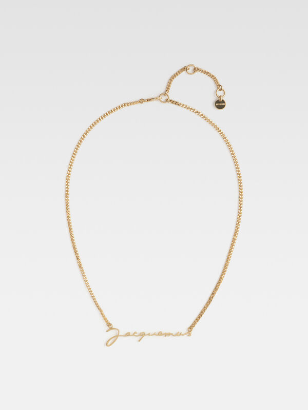 The Jacquemus necklace the jacquemus necklace