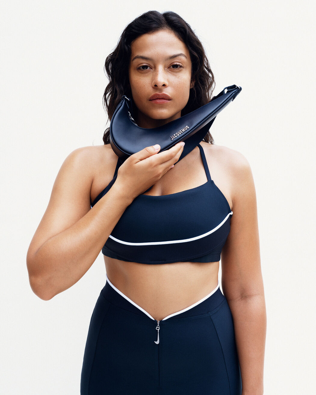 The JACQUEMUS+NIKE bra the jacquemus nike bra