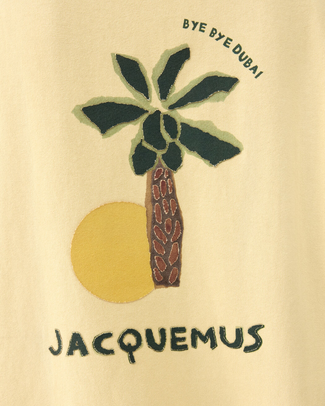 The Hello Dubai t-shirt jacquemus the hello dubai t shirt