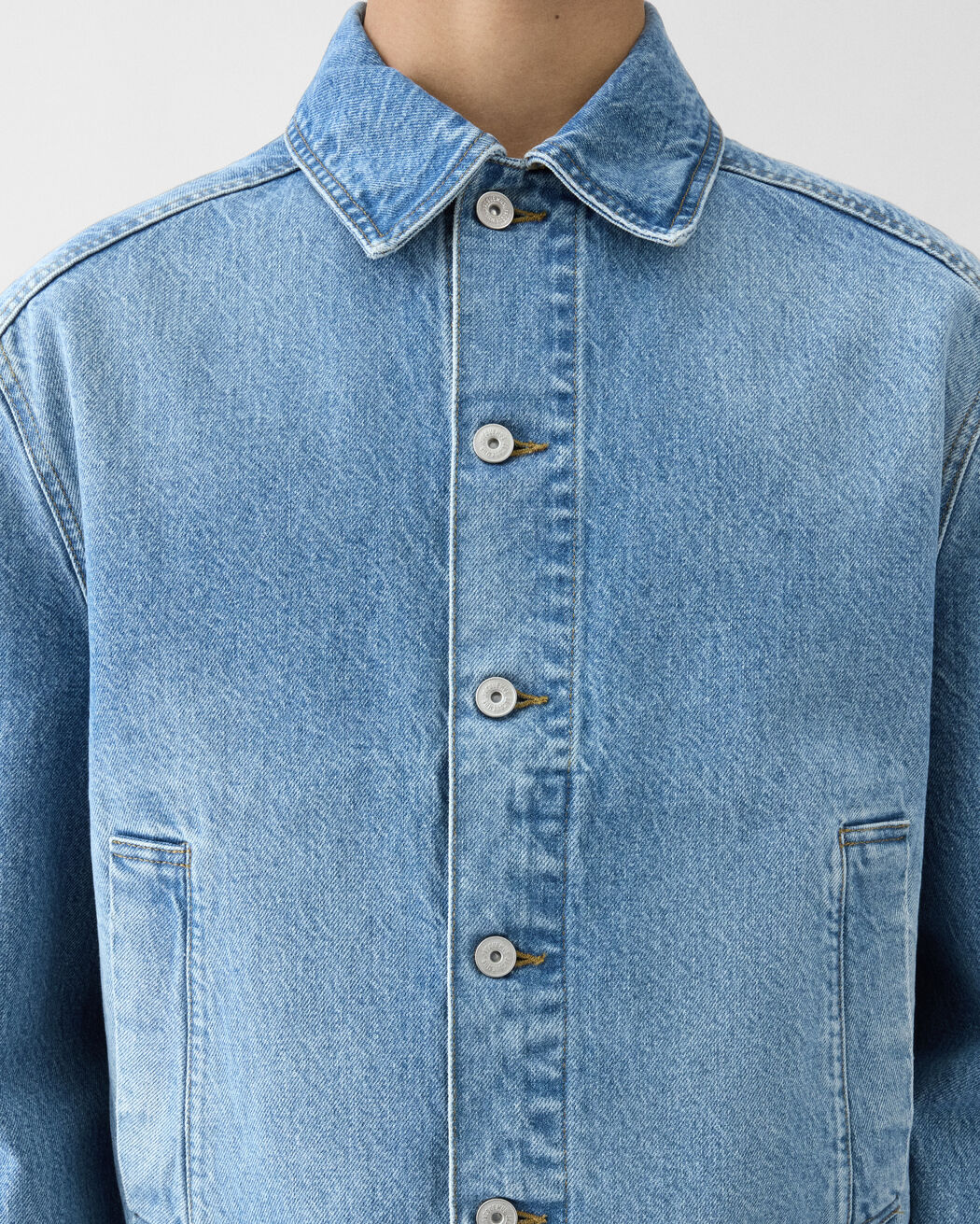 The Mirada de-Nîmes denim jacket jacquemus the mirada de n mes denim jacket