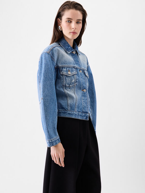 The denim de-Nîmes jacket jacquemus جاكيت the denim de n mes