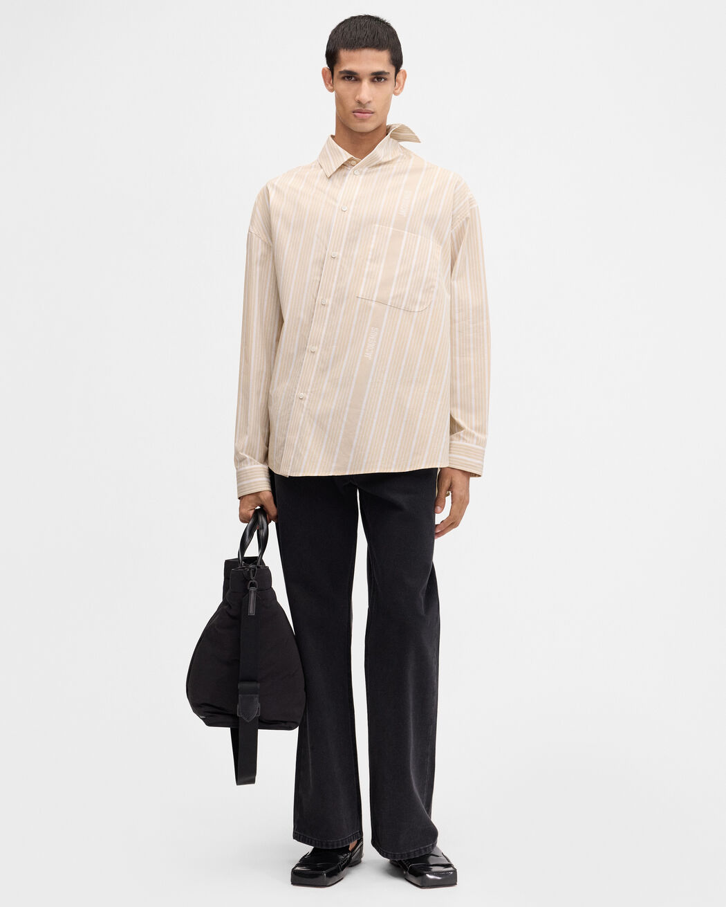 The Cuadro shirt jacquemus the cuadro shirt