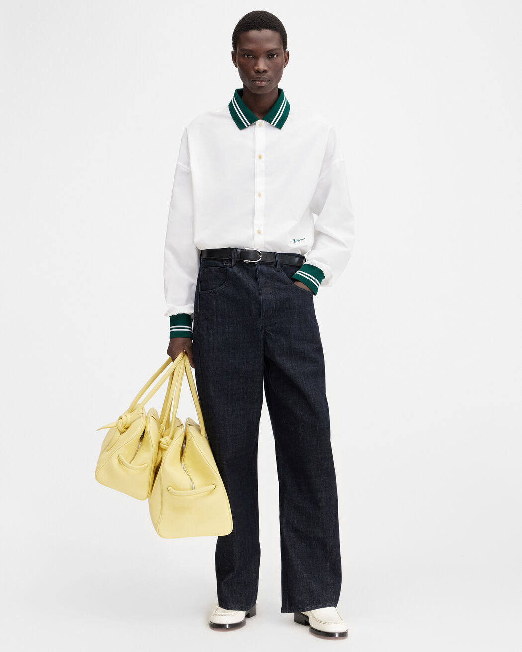 قميص The Baseball long-sleeve jacquemus قميص the baseball long sleeve