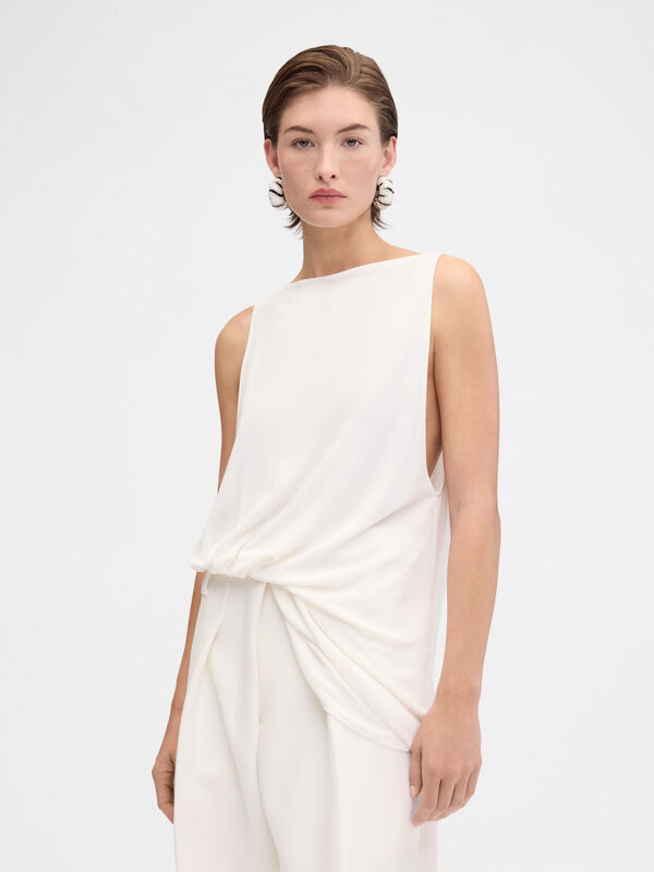 The Peplo بلوزة jacquemus the peplo بلوزة