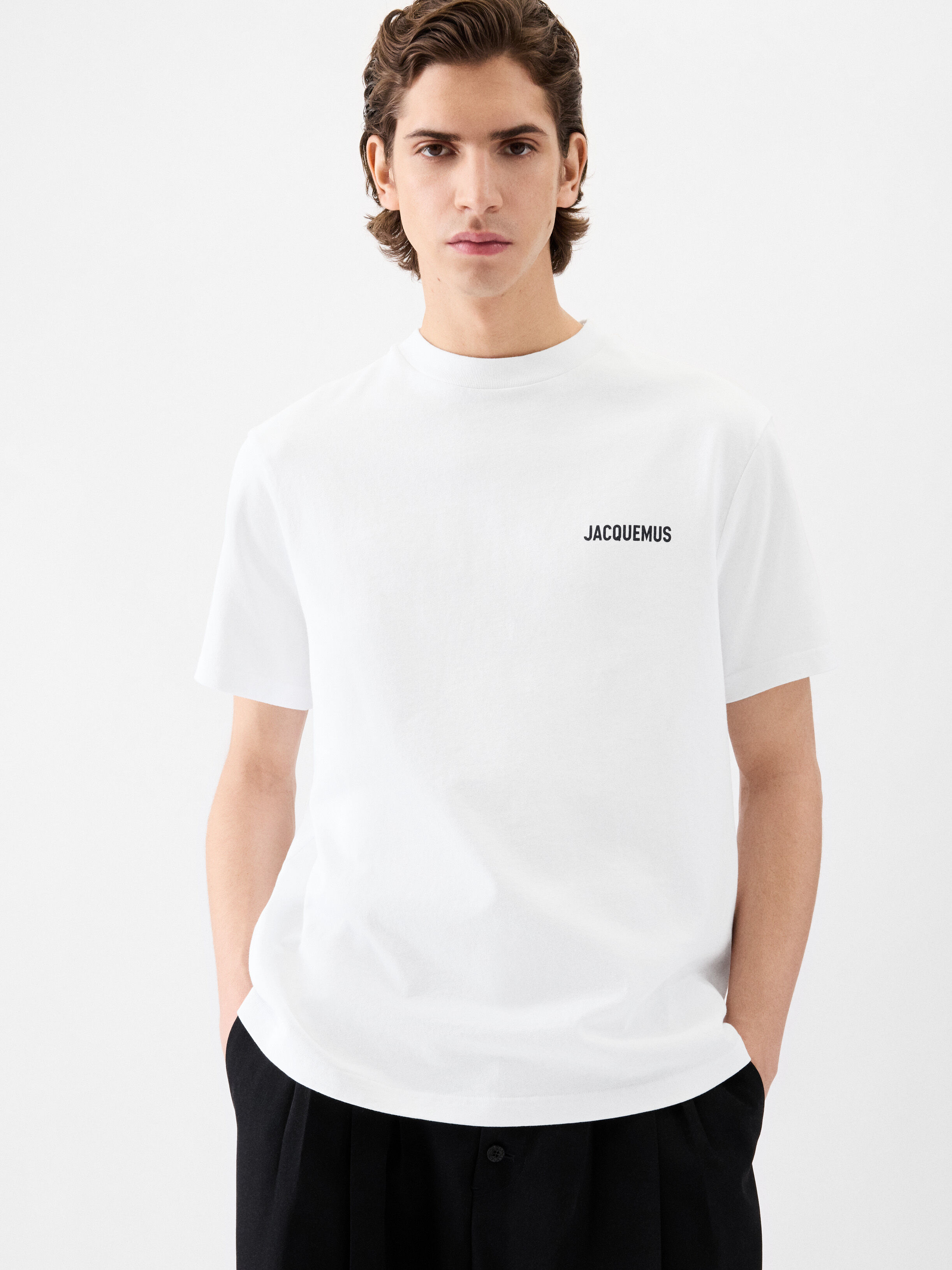 The Mykonos address t-shirt, White | JACQUEMUS UAE