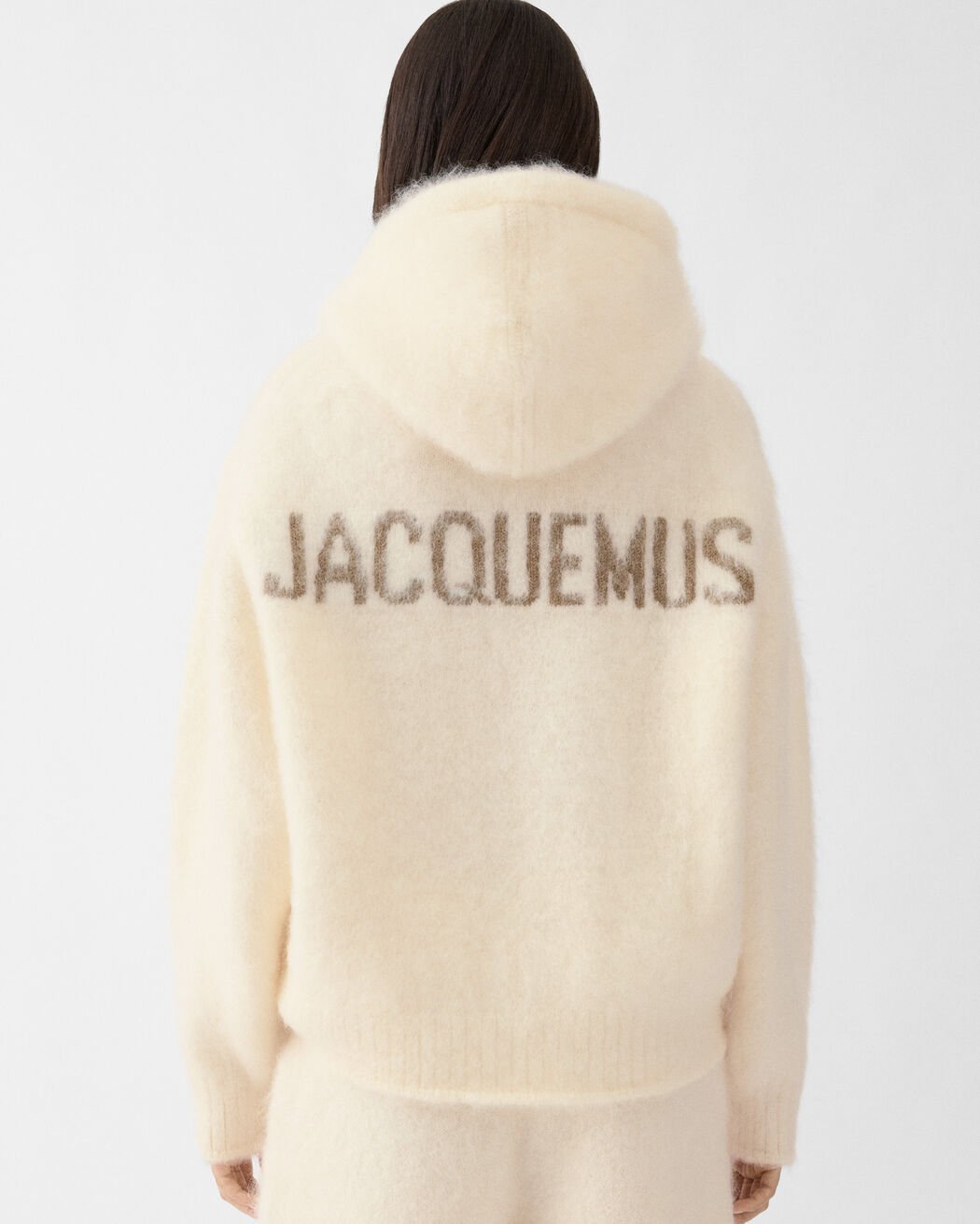 The Nuvola zipped cardigan jacquemus the nuvola zipped cardigan