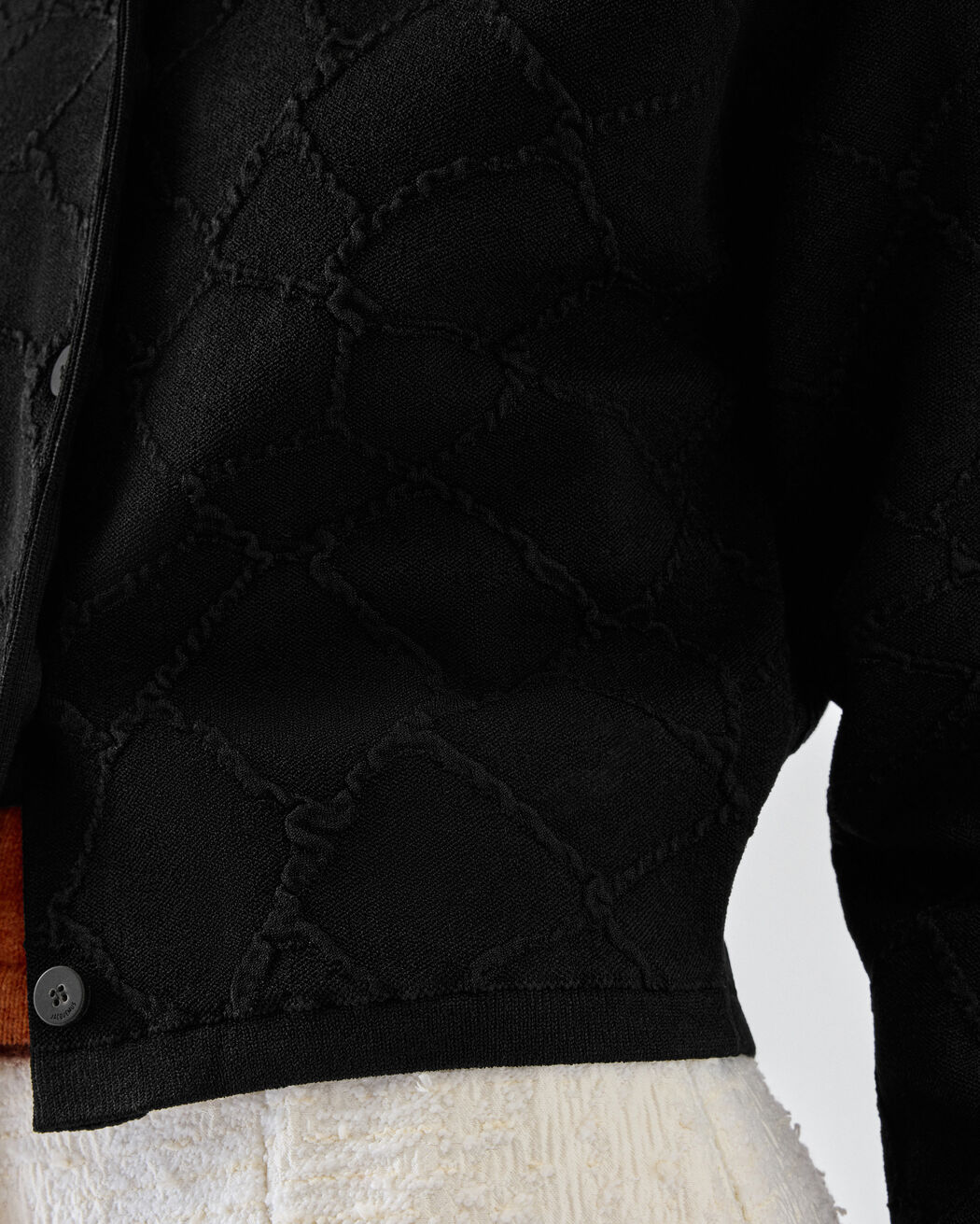 The Giraffe cardigan jacquemus the giraffe cardigan