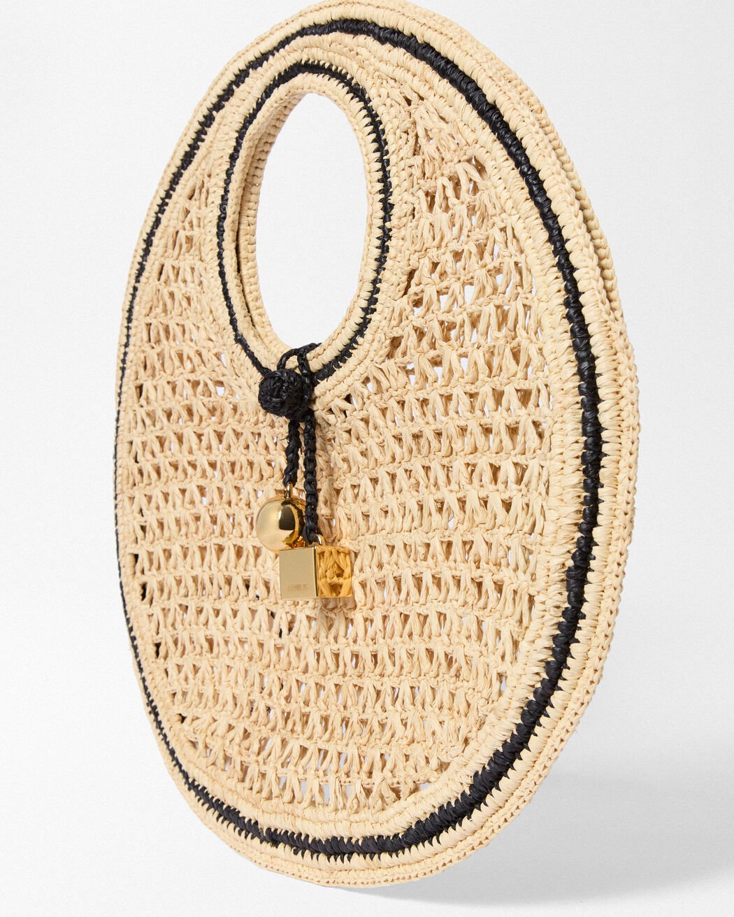 The Spiaggia small round bag jacquemus the spiaggia small round bag