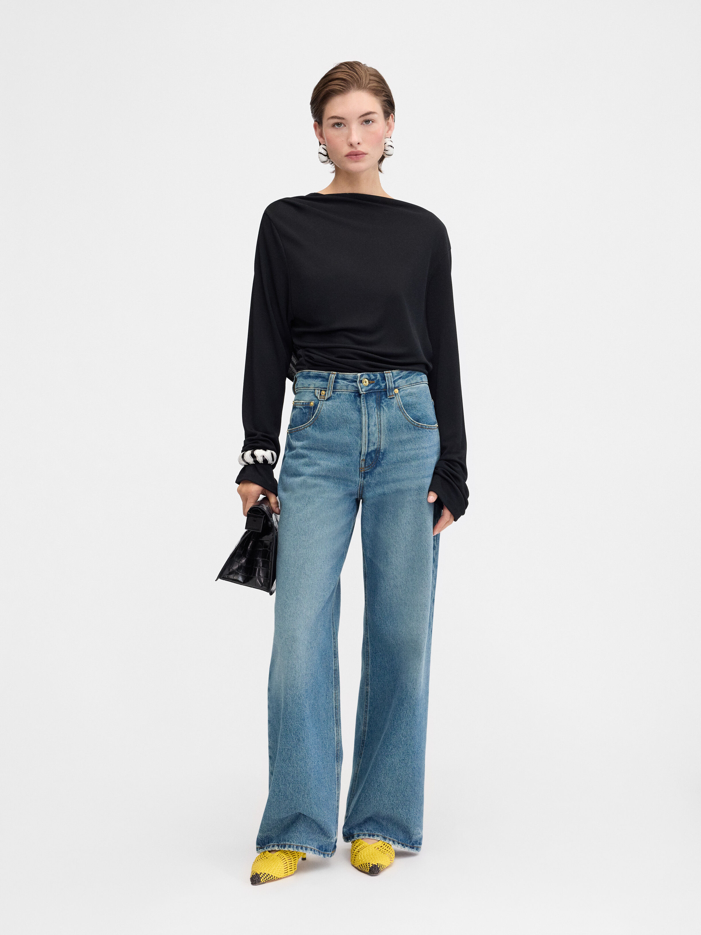 The Wide De-nîmes Denim Pants