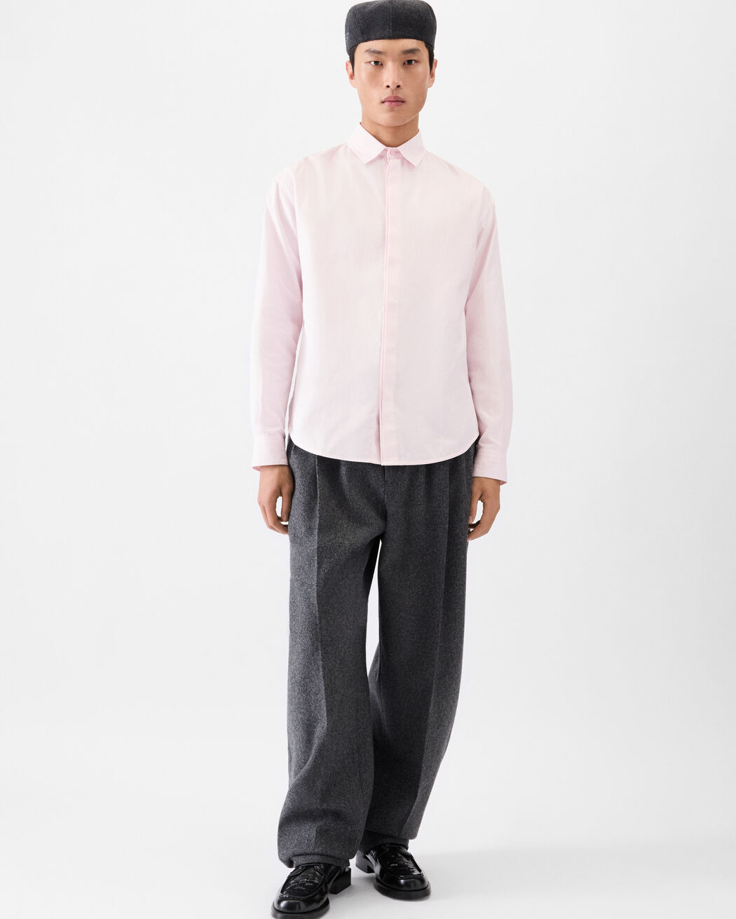 The Simon long-sleeve shirt jacquemus the simon long sleeve shirt