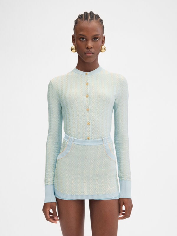 The Marino cardigan jacquemus the marino cardigan