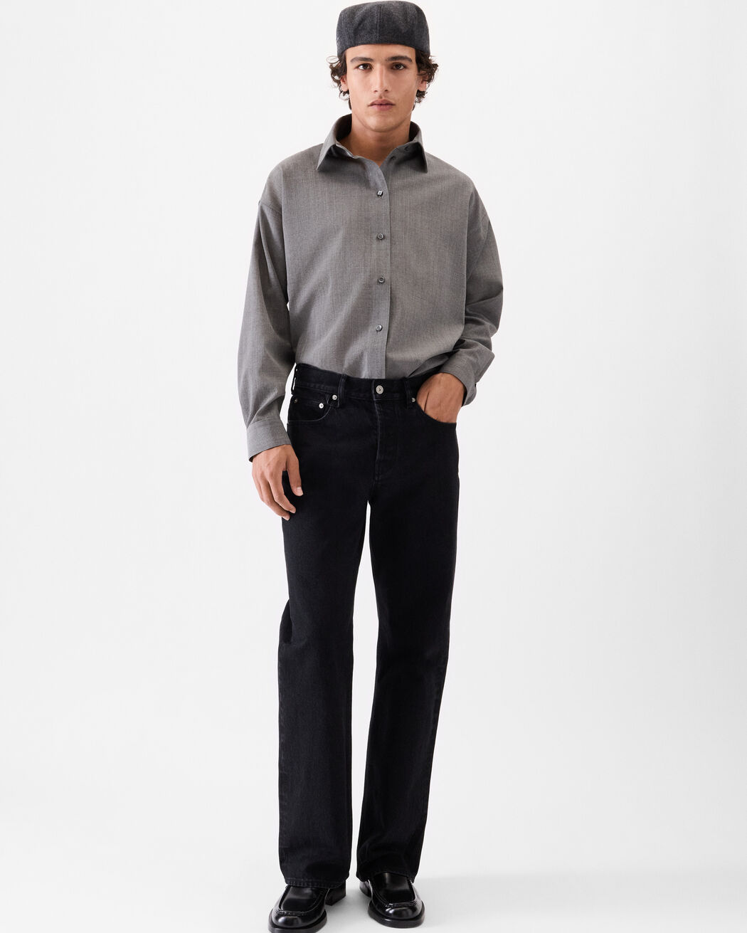 The straight de-Nîmes denim pants jacquemus the straight de n mes denim pants