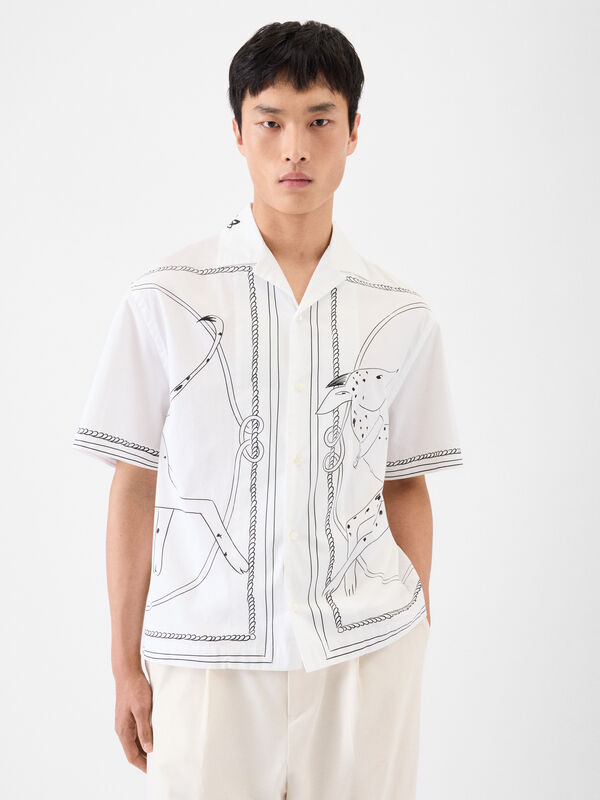 The Jean shirt jacquemus the jean shirt