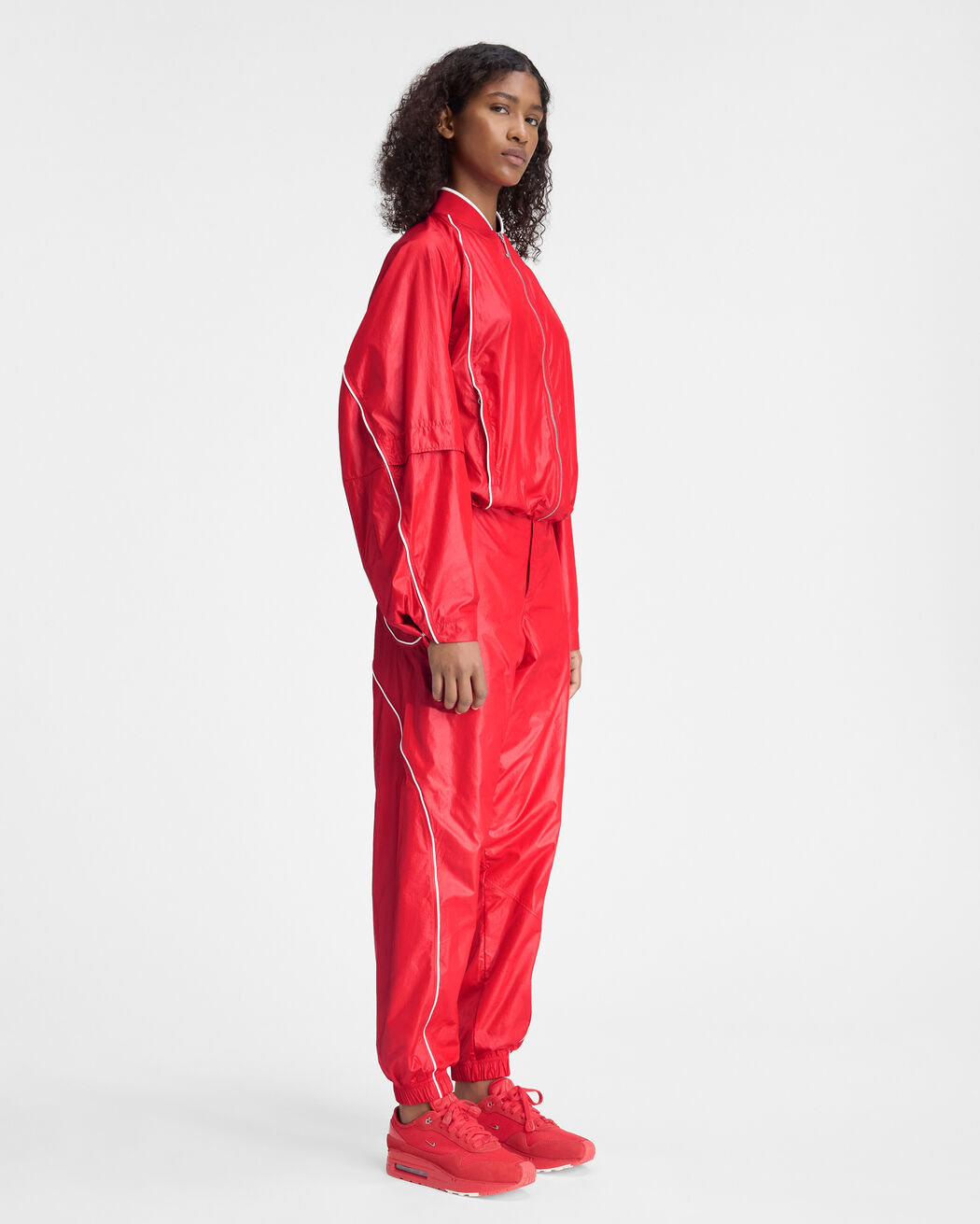 The JACQUEMUS+NIKE track jacket the jacquemus nike track jacket