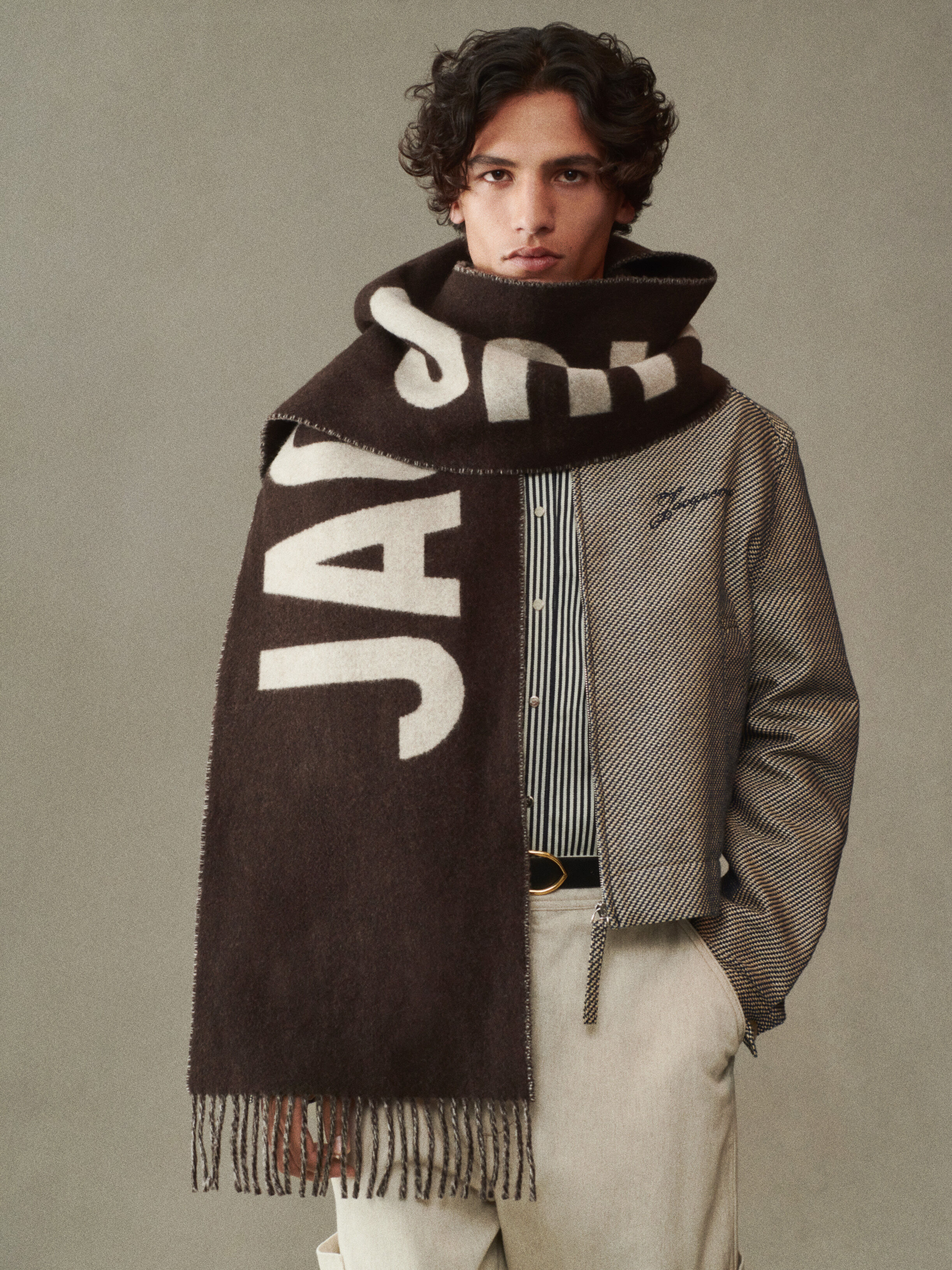 The Jacquemus scarf, Brown | JACQUEMUS UAE