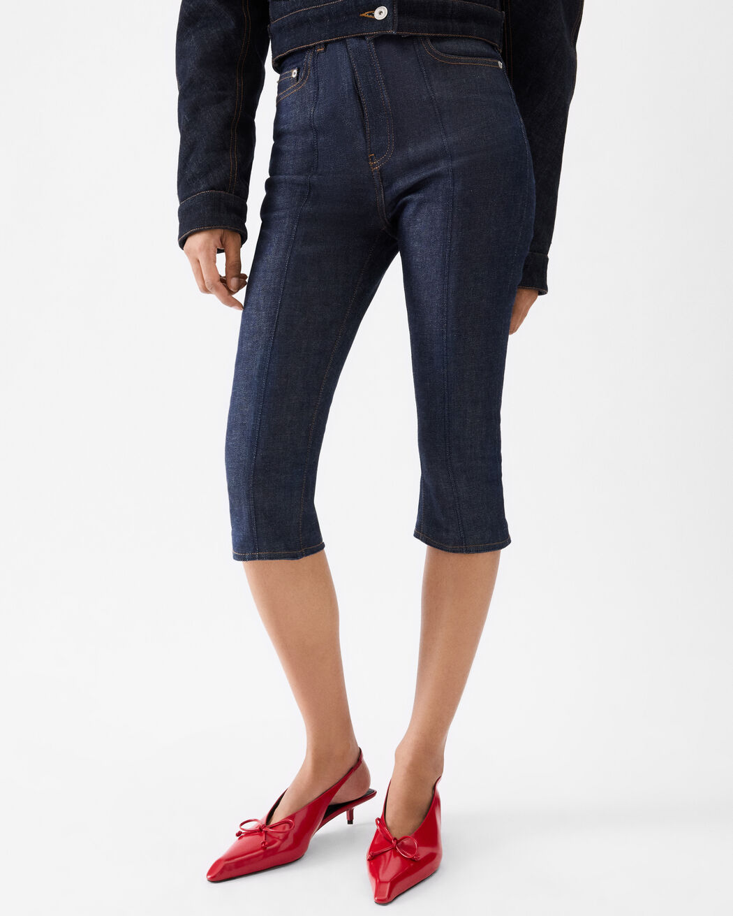 The Capri de-Nîmes denim pants jacquemus the capri de n mes denim pants