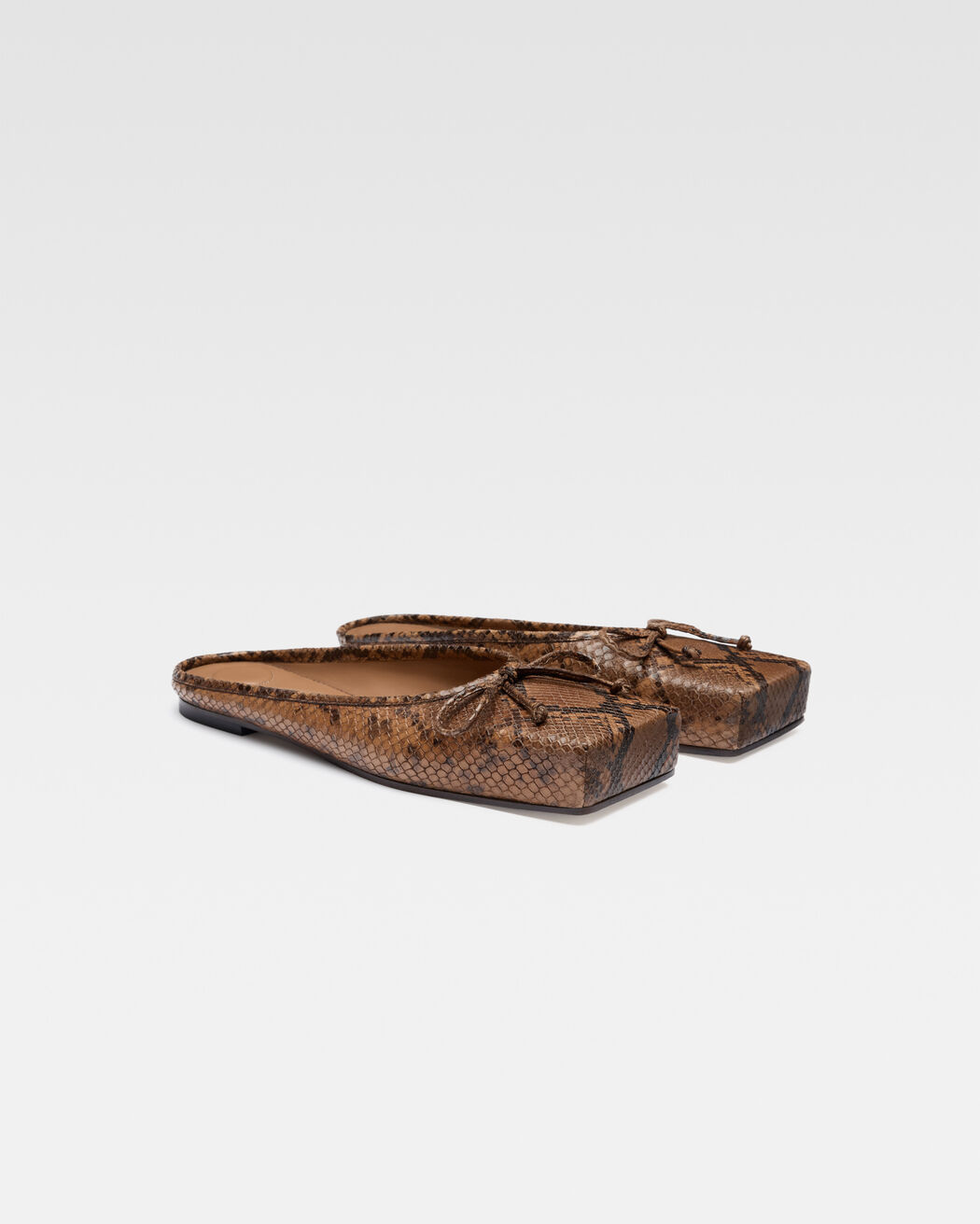 The flat Ballet mules jacquemus the flat ballet mules