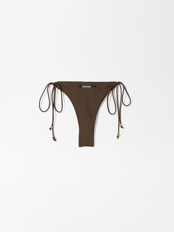 The Triangle bikini bottom jacquemus the triangle bikini bottom