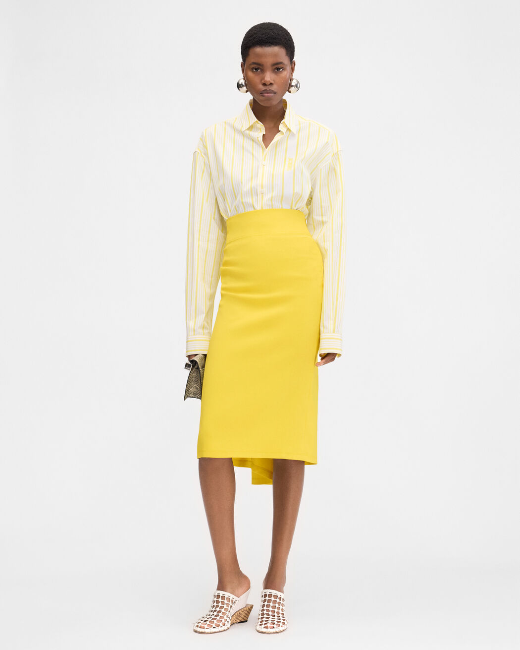 The Sablier skirt jacquemus the sablier skirt