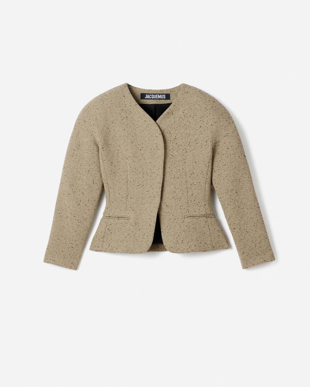The mini Ovalo jacket jacquemus the mini ovalo jacket