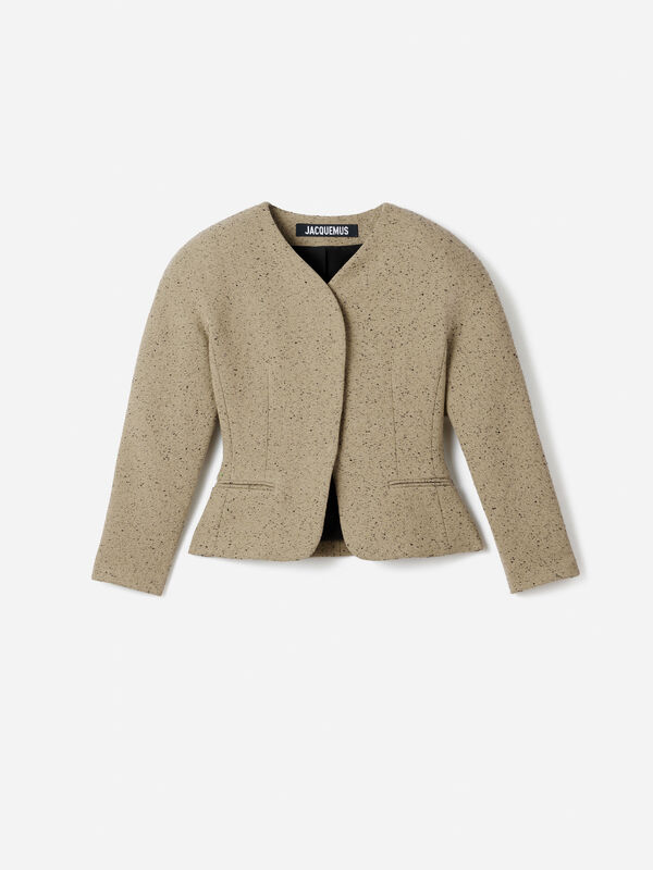 جاكيت The mini Ovalo jacquemus جاكيت the mini ovalo