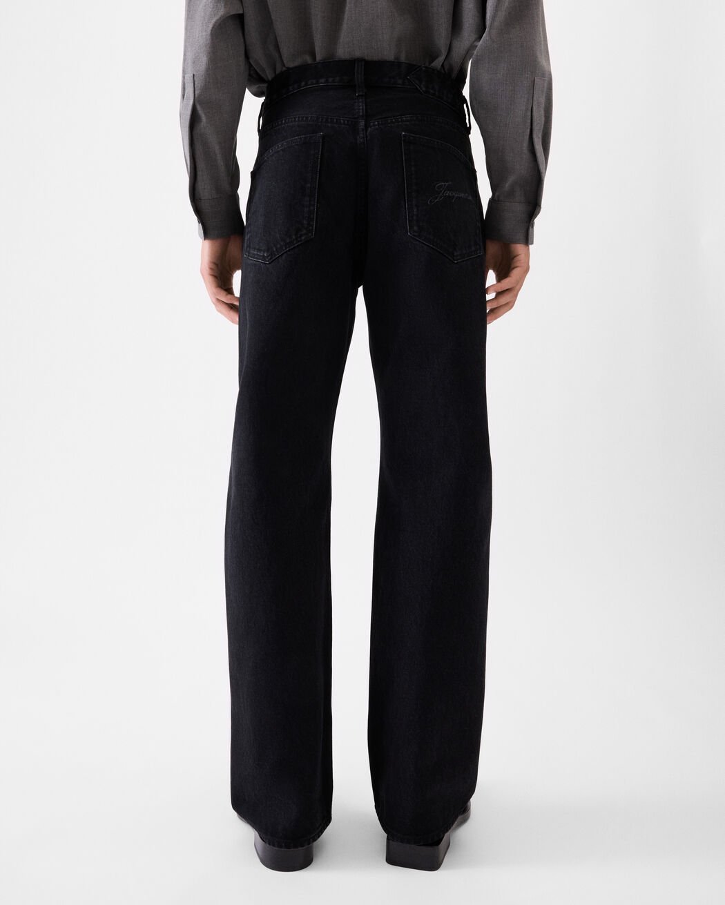 The straight de-Nîmes denim pants jacquemus the straight de n mes denim pants
