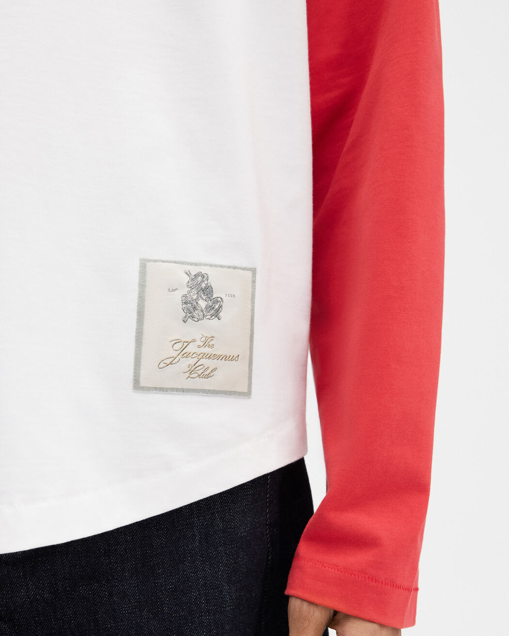 The Baseball long-sleeve t-shirt jacquemus the baseball long sleeve t shirt