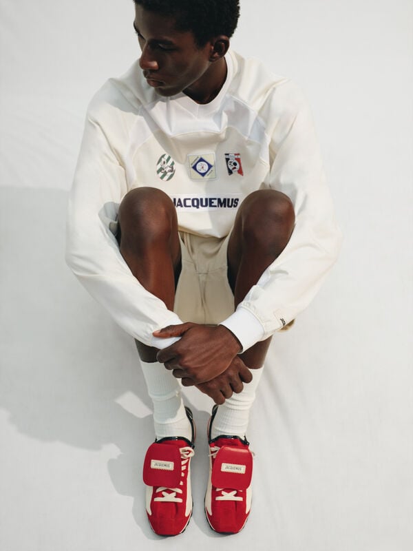 The Supporter long-sleeve t-shirt jacquemus the supporter long sleeve t shirt
