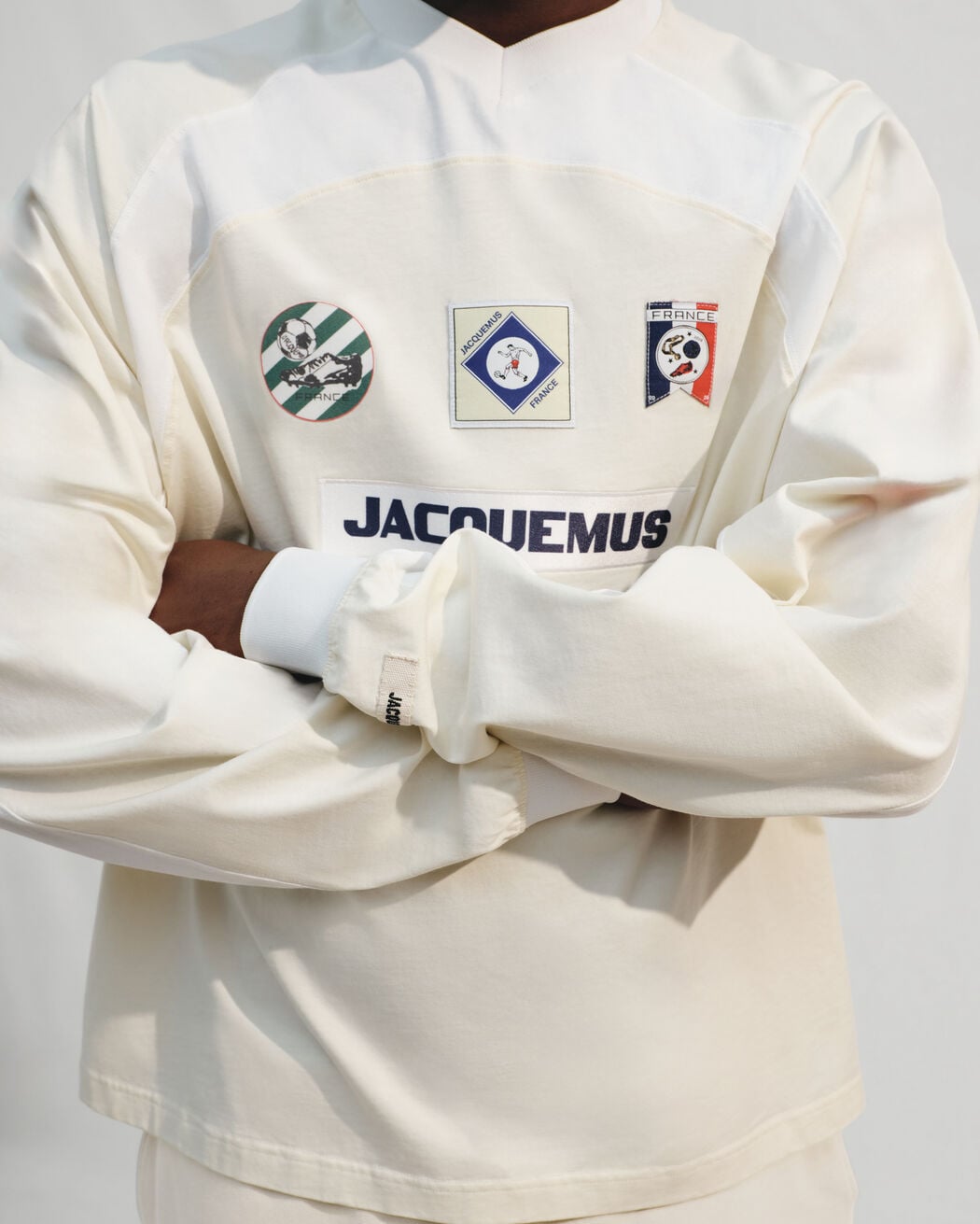 The Supporter long-sleeve t-shirt jacquemus the supporter long sleeve t shirt