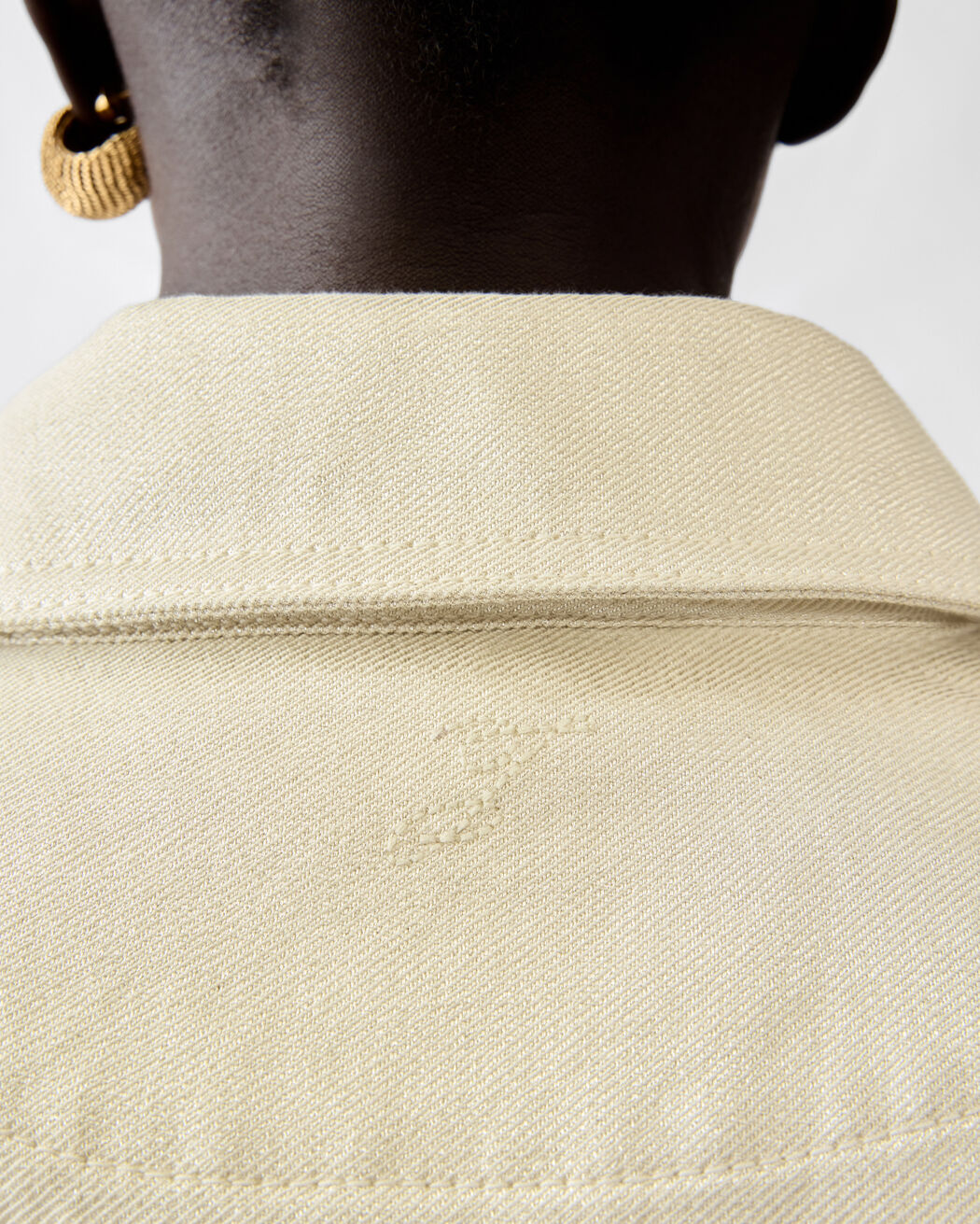The de-Nîmes Citta denim shirt jacquemus the de n mes citta denim shirt