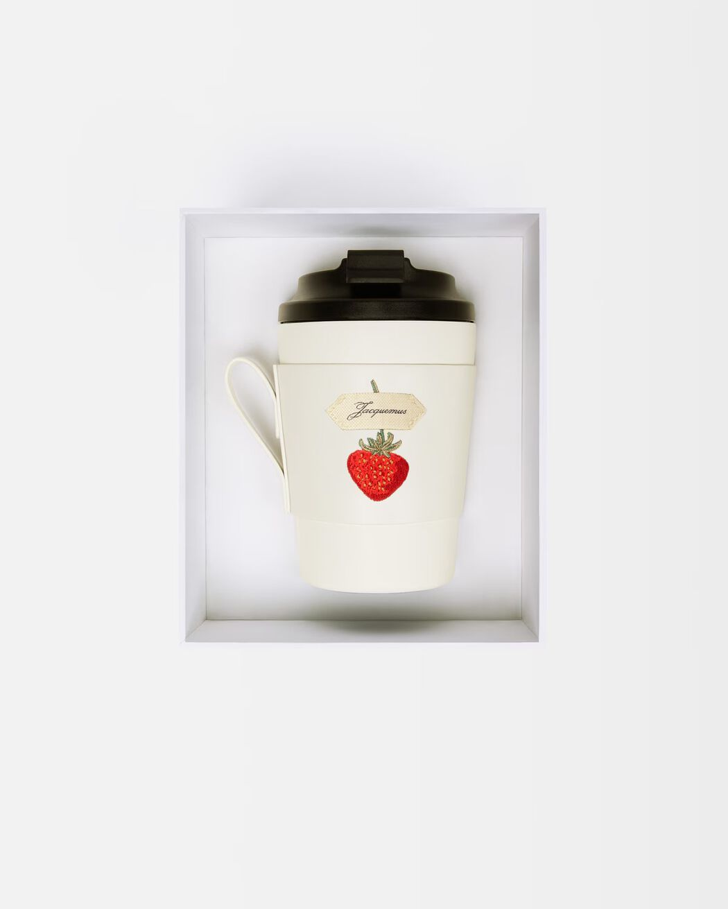 The strawberry mug jacquemus the strawberry mug