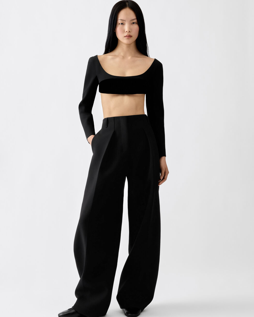 بلوزة قصيرة The Tailleur jacquemus بلوزة قصيرة the tailleur