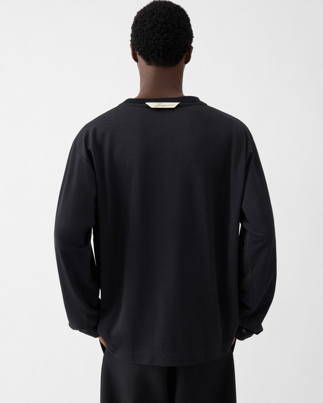 The Rond Carré long-sleeve t-shirt jacquemus the rond carr long sleeve t shirt