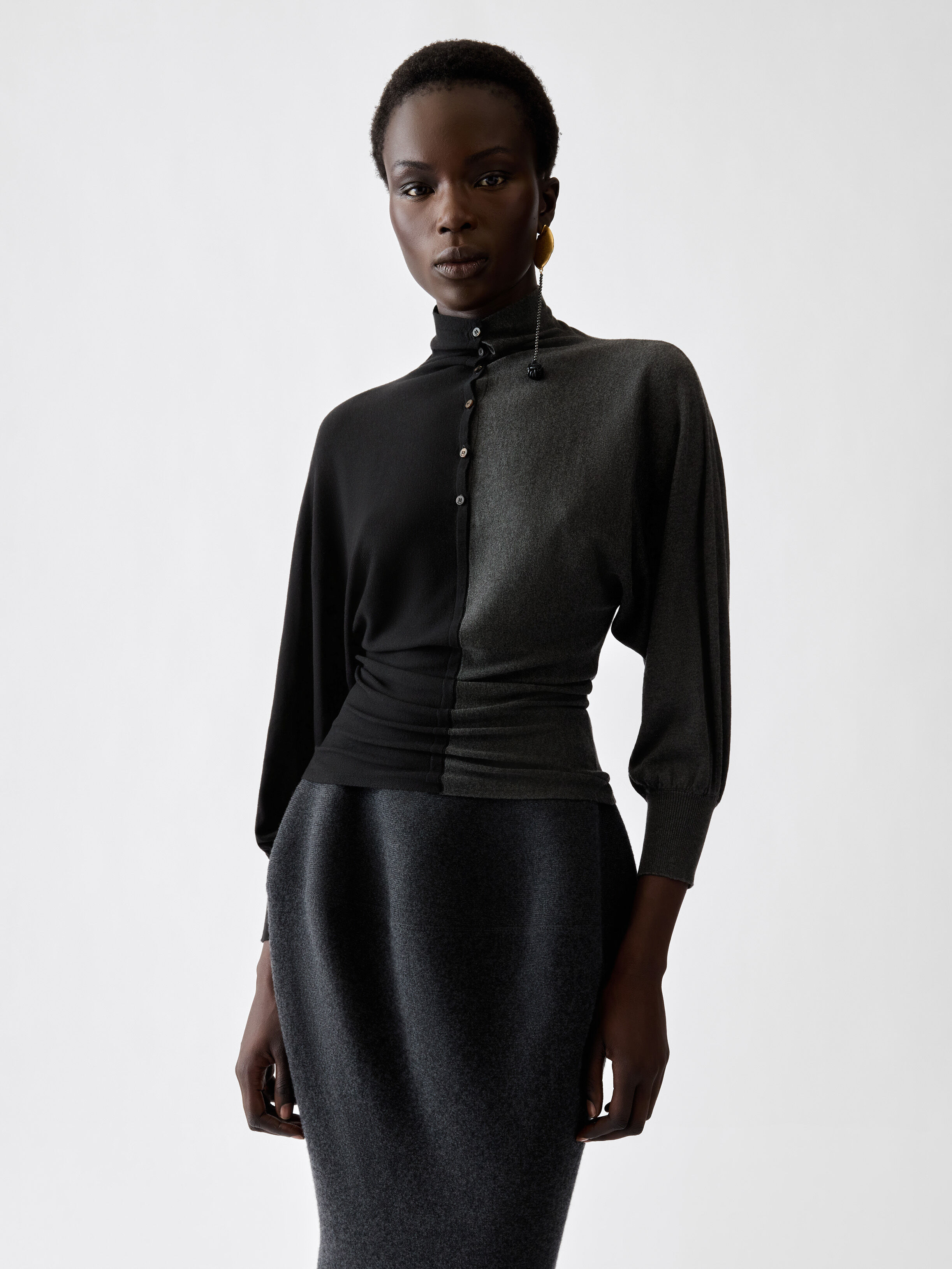 The Losange Knit Polo