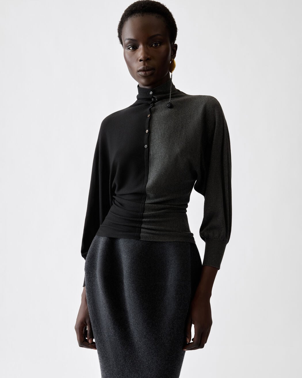 The Losange knit polo jacquemus the losange knit polo