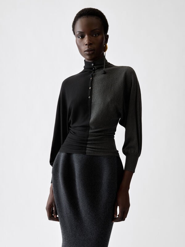 The Losange knit polo jacquemus the losange knit polo