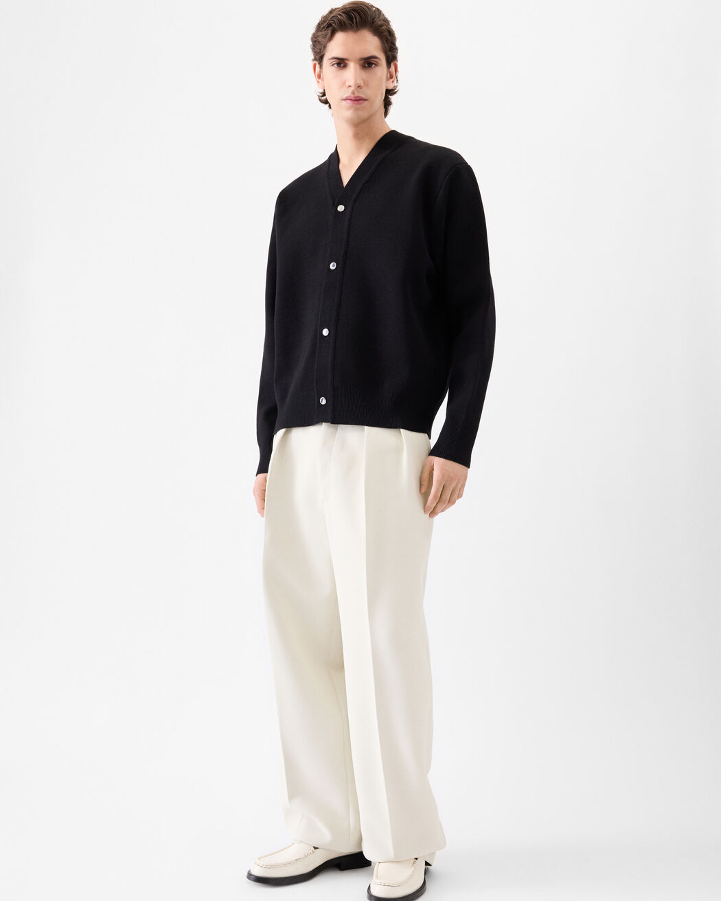 The Doppio cardigan jacquemus the doppio cardigan