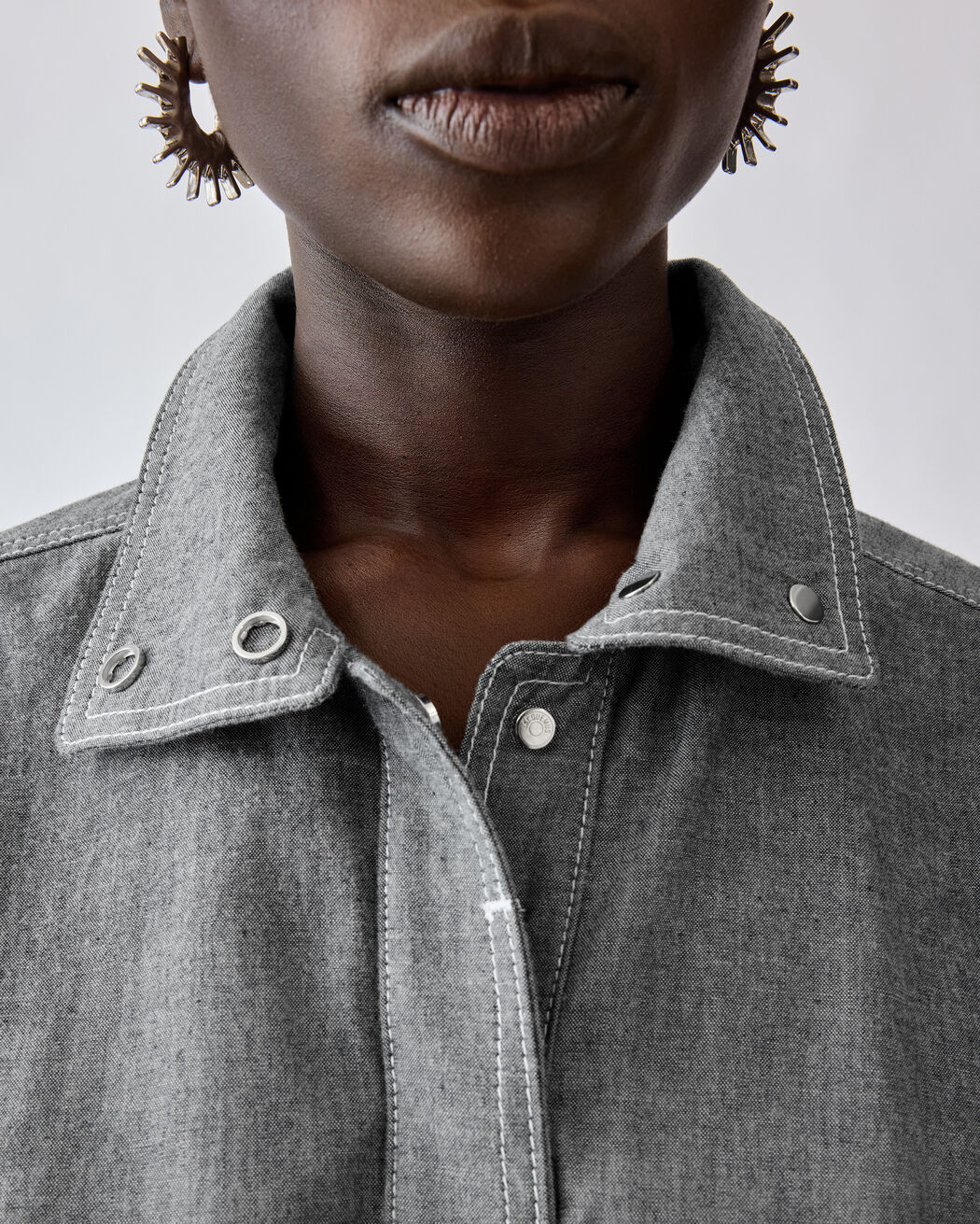 The Cabana de-Nîmes denim jacket jacquemus the cabana de n mes denim jacket