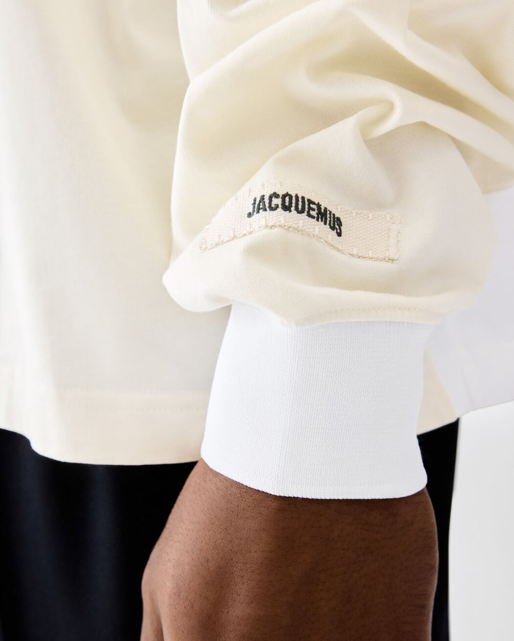 The Supporter long-sleeve t-shirt jacquemus the supporter long sleeve t shirt