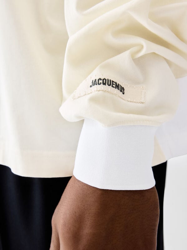 The Supporter long-sleeve t-shirt jacquemus the supporter long sleeve t shirt