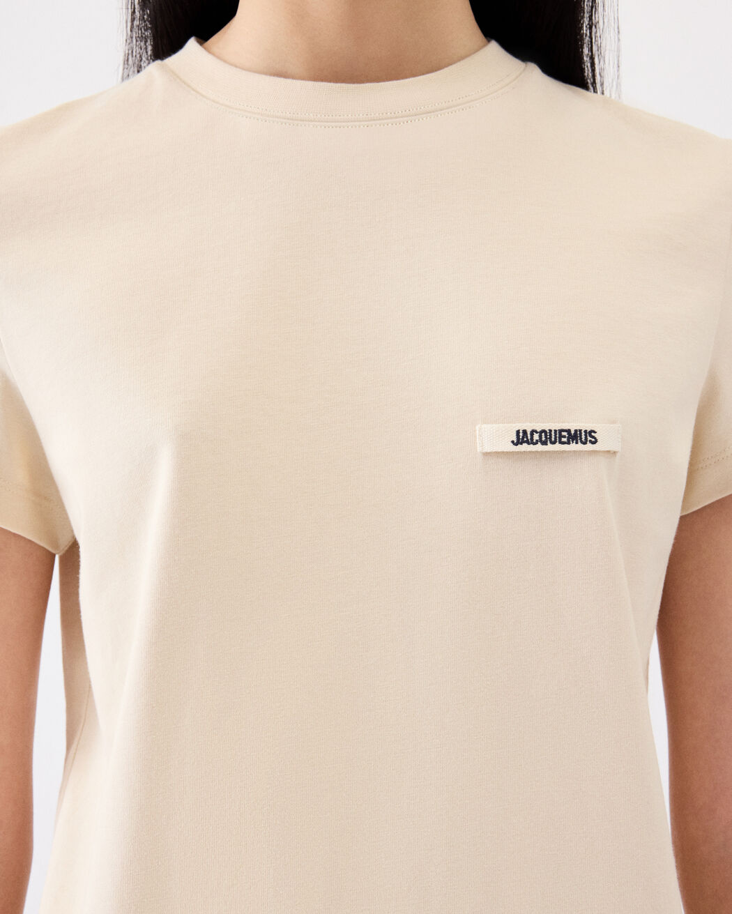 The Gros Grain short-sleeve t-shirt jacquemus the gros grain short sleeve t shirt