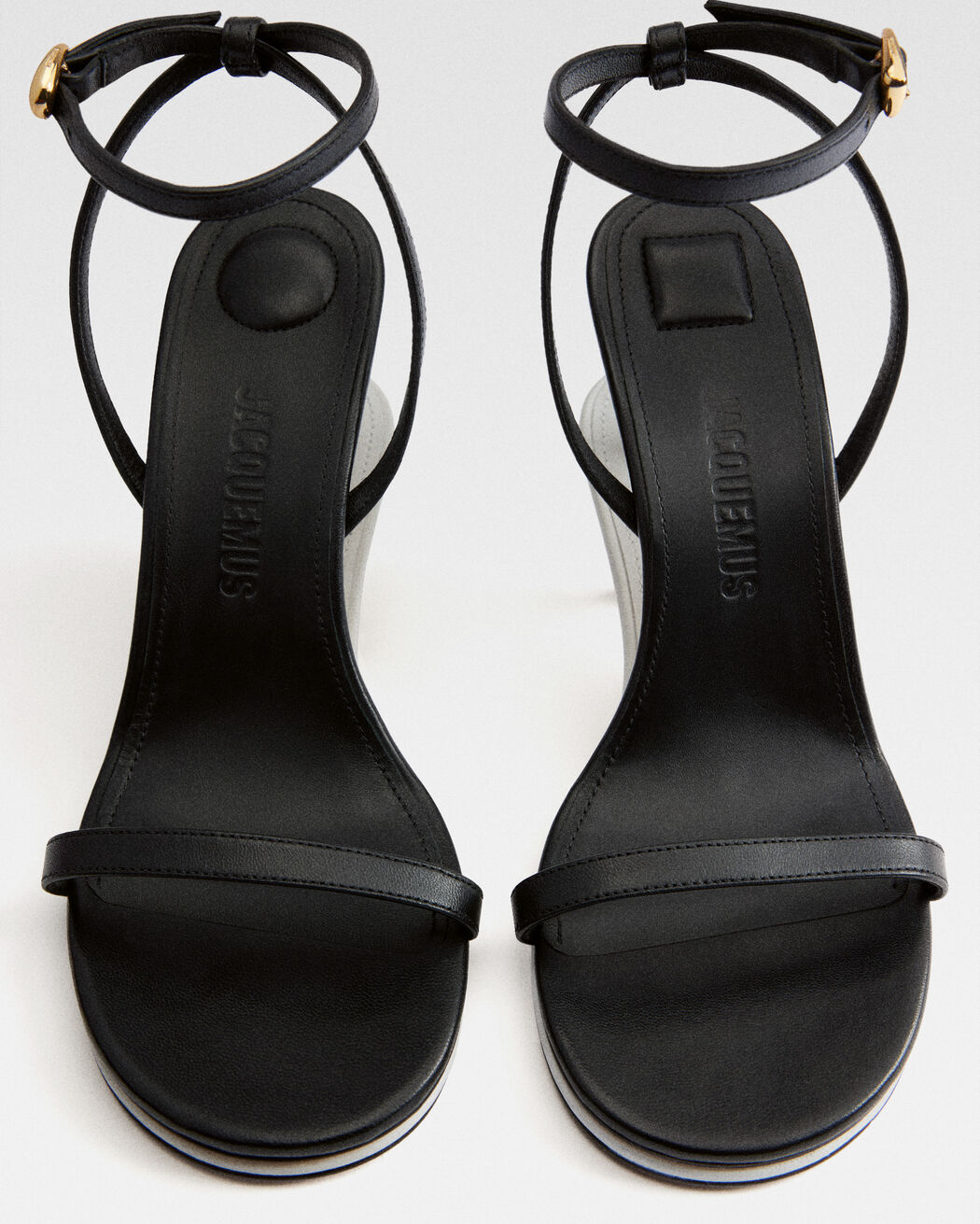 The double sandals jacquemus the double sandals