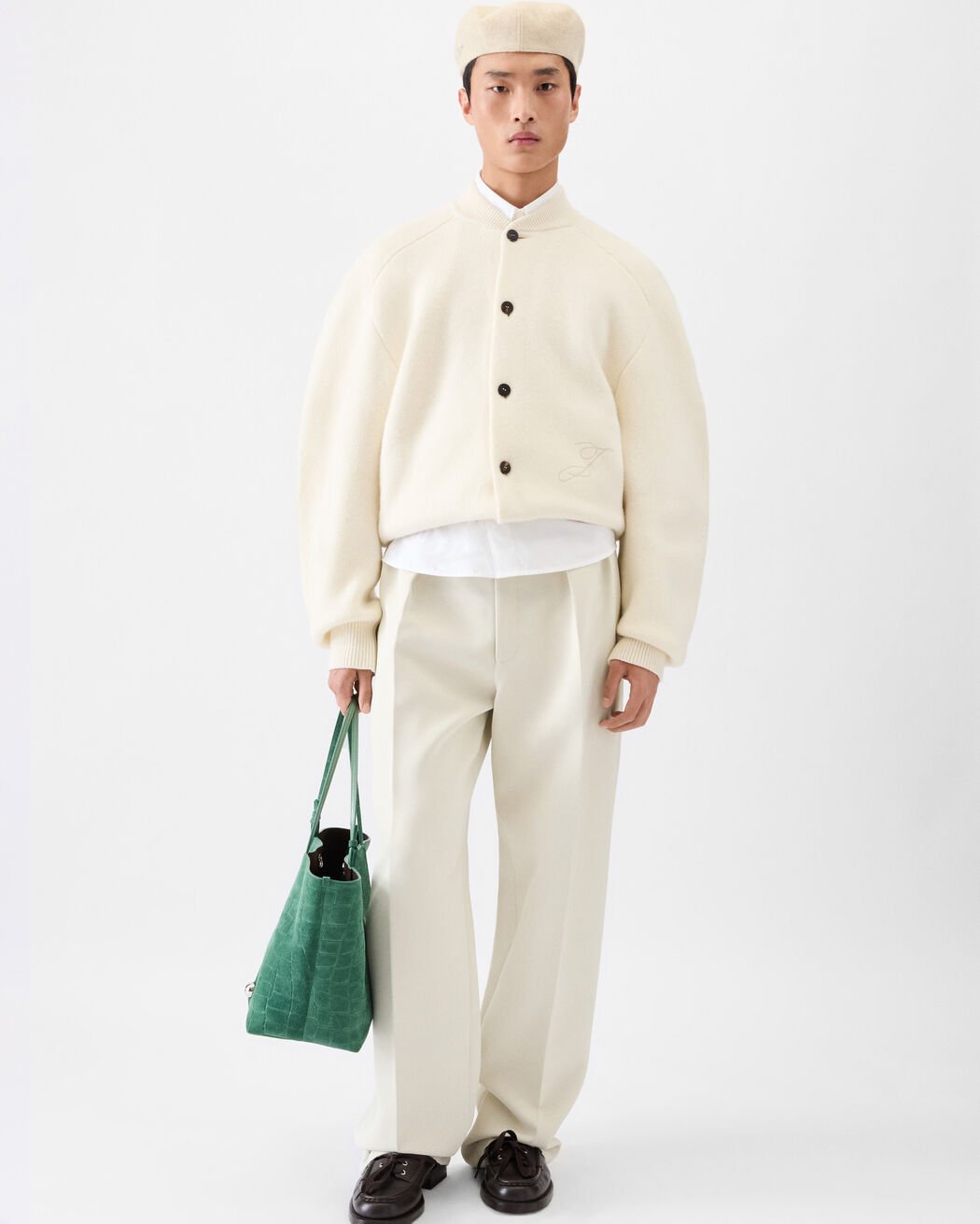 The Pallone cardigan jacquemus the pallone cardigan